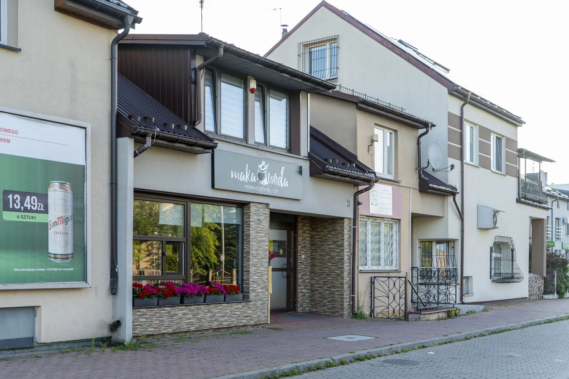 Wnętrze piekarni Mąka i Woda